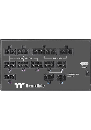 Thermaltake Toughpower PF1 ARGB 1050W 80+ Platinum Modüler Güç Kaynağı