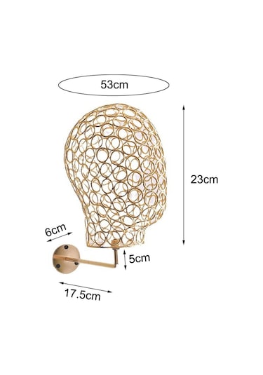 Suntek Magideal Duvara Monte Şapka Raf Organizatör Askı Manken Kafası