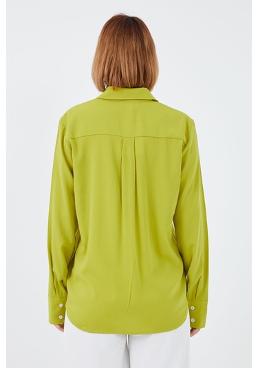 Dparis Fitilli Gömlek Yağ Yeşili