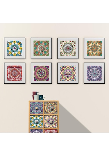 Turuncu&mor Kristal Çini Kendinden Yapışkanlı 3d Duvar Sticker Mutfak Duvar Kağıdı Duvar Re Odası Banyo Duvar Sticker Dğ. 56865522 Diğer