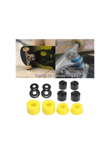 Homyl Kaykay Burcu Yedek Bardak Yıkayıcılar Longboard Sarı Sarı Çok Renkli