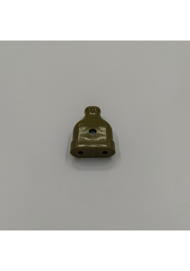 Dekoratif Yassı Gold Haki Renk Dişi Fiş