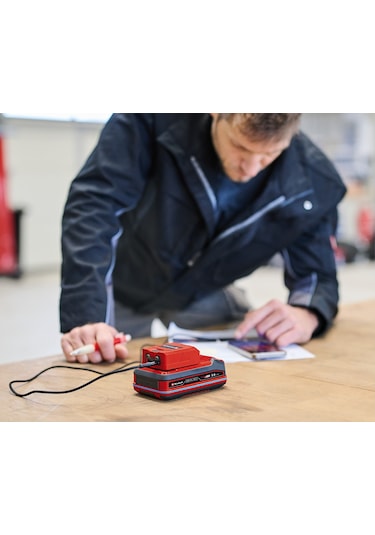 Einhell TC-CP 18 Li USB A/C - Solo Akülü Mobil USB Şarj Cihazı (Akü ve Şarj Hariç) - 4514148