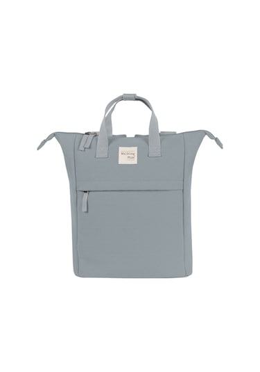 Walking Mum Eco Mum Bebek Bakım Sırt Çantası Cloud Açık Gri