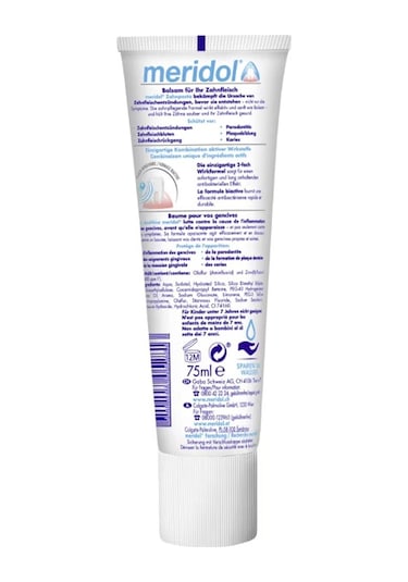 Meridol Hassas Diş Eti Bakımı Diş Macunu 2 x 75 ML