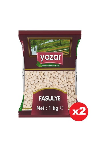 Yazar Çumra Kuru Fasulye 2 x 1 KG