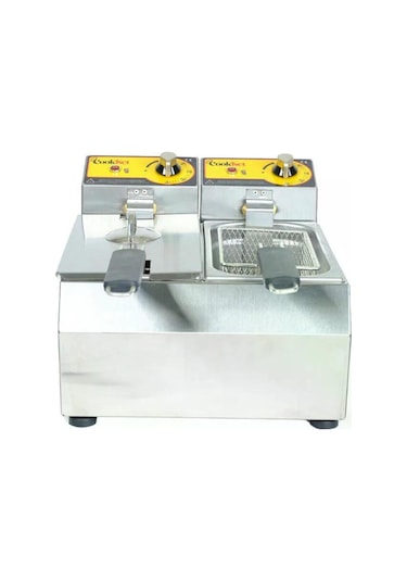 Elektirikli Firitöz 3+3 Lt Patates Kızartma Makinesi