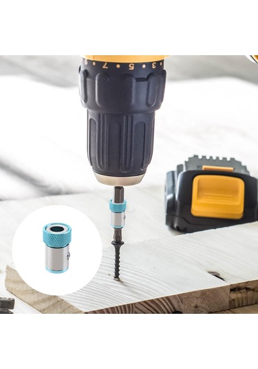 Ximistore9 Profesyonel Manyetik Vida Halkası - Çelik Bıçak Ucu Sabitleyici 3'lü Paket