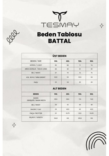 Tesmay 22104 Siyah Büyük Beden Tesettür Mayo Siyah