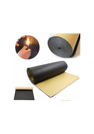 Oto Ses Isı Yalıtım Kauçuk Sünger Yapışkanlı N11.35