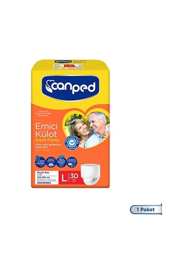 Canped Emici Külot Büyük Boy Large 30 Adet
