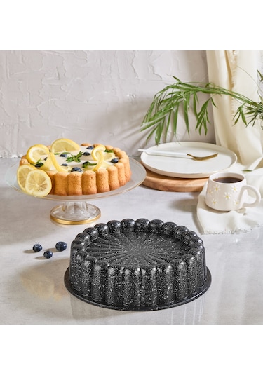 Safir İkili Kek - Tart Kalıbı Siyah