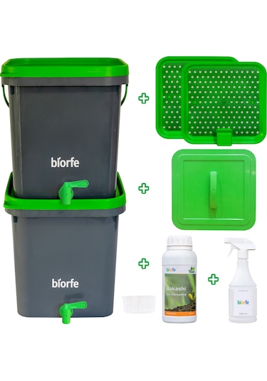 Biorfe Bokashi Sıvılı Kompost Set 18 L - 18Sgl Diğer