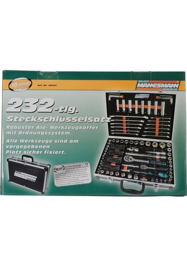 Mannesmann 98432 Lokma Anahtar Seti, 232 Parça