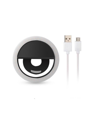 Yifomall "28 Led'li Profesyonel Selfie Halka Işığı - 3 Aydınlatma Modu, Usb Şarj, Taşınabilir"