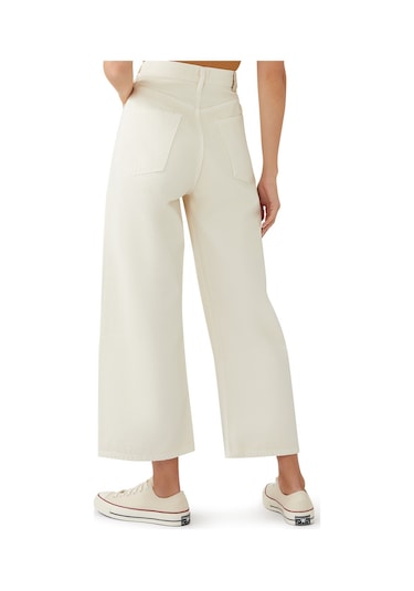 Citizens Of Humanity Vintage Geniş Paça Kot Pantolon Beyaz