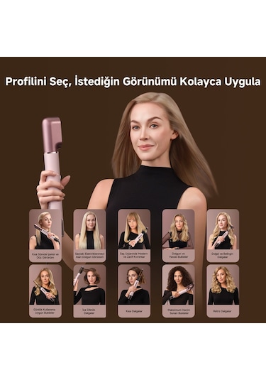 Dreame Airstyle Pro Hı Çoklu Saç Şekillendirici Pembe