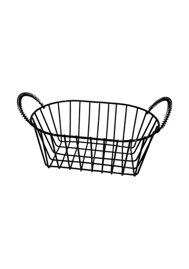 Suntek Ofis Yiyecek İçecekleri Aperatifler İçin Ekmek Sepeti Siyah