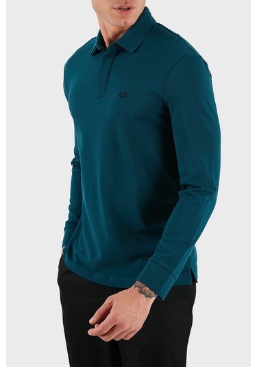 Armani Exchange Erkek Polo Yaka Sweat Xm001288 Af17321 Ub022 Petrol PETROL Armani Exchange Erkek Polo Yaka Sweat Xm001288 Af17321 Ub022 Petrol PETROL