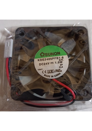 Sunon Fan Kde2405pfb1-8 50x50x10,24vdc,1.0w,12-cfm Fan 1.0 Watt
