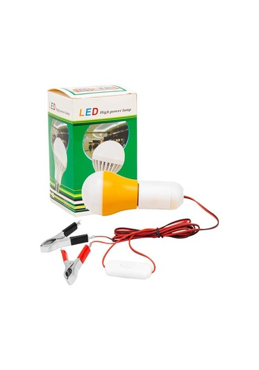 12 V Led Ampul Akü Maşalı Powermaster