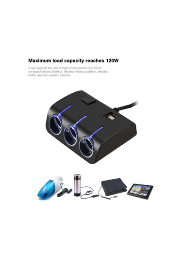 3'lü Araç Çakmaklığı Yongtao