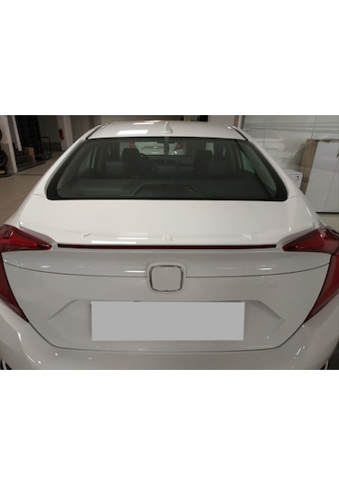 Honda - Civic 2016-2021 Uyumlu Fc5 Led Spoiler
