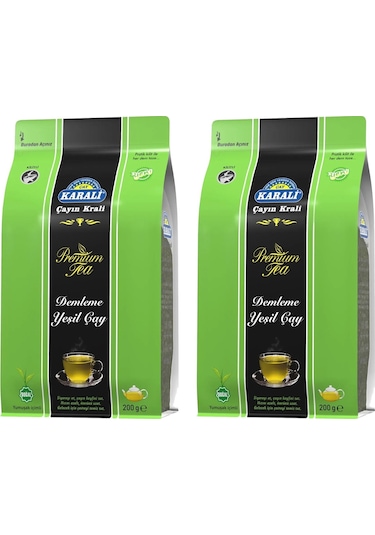 Karali Premium Demleme Yeşil Çay 2 x 200 G
