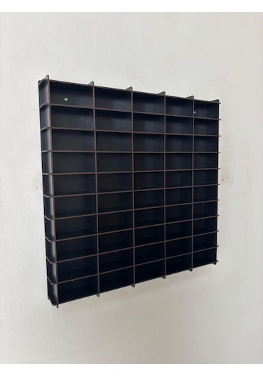 Oyuncak Araba Rafı Mobilya Siyah