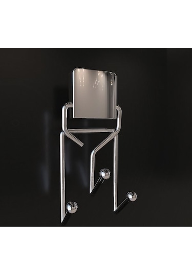 Decorev Dc-543 Dekoratif Banyo Mutfak Üçlü Havlu Askısı Çok Renkli