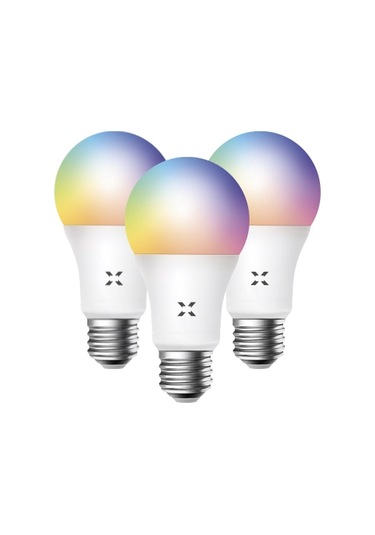 Xenon Smart Akıllı Wi-Fi Led RGB Akıllı Ampul Google Home ve Alexa Uyumlu Renkli Lamba X7021 3 Adet