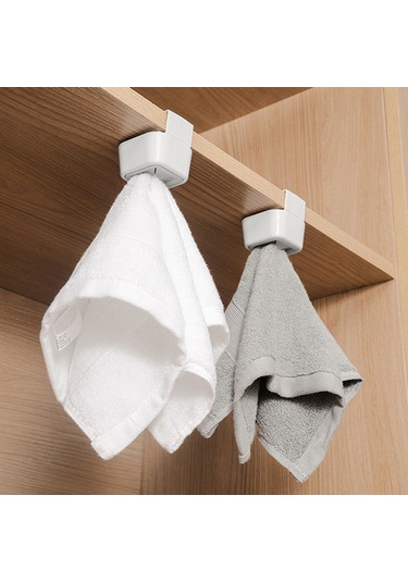 Konesam Banyo Mutfak Plastik Perdeği Bez Tutucu, Delme Yok Kurulum, Dayanıklı Yük Taşıma, Kolay Organizasyon Diğer