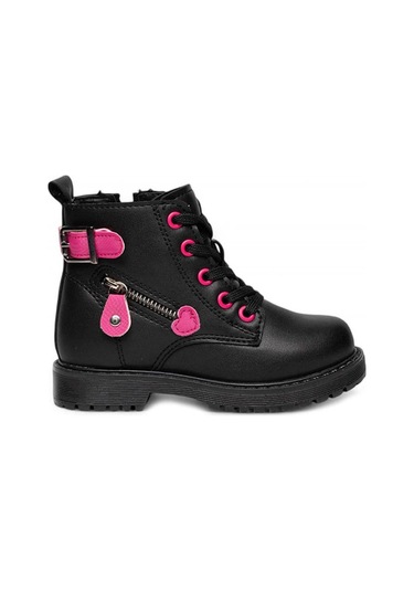 Trender Polact Patik 24046 Siyah-pembe Kız Çocuk Bot & Bootie Dm05c24046 Siyah-pembe