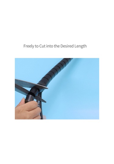 Samdoo Kablo Düzenleyici Tüp - 1.5/2 Metre Pe Malzeme İle Ev Ve Ofis Kablolarını Toplama