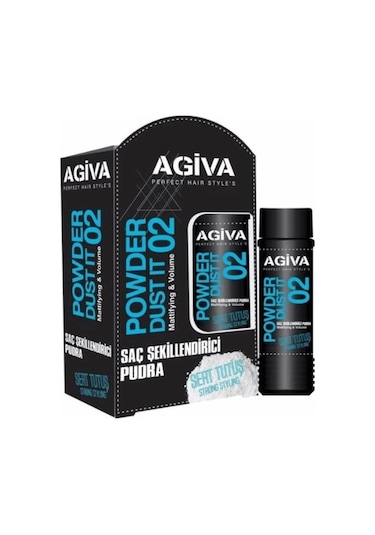 Agiva 02 Sert Tutuş Saç Şekillendirici Pudra Wax 20 G
