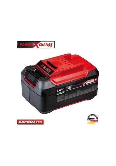 E Li-on Akü 18 Volt 5,2 Ah Plus