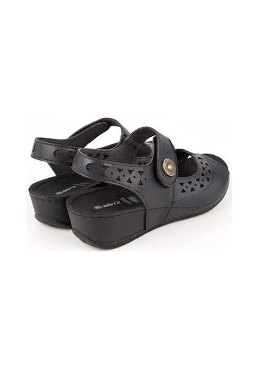 Muya Terra 31130-001 Anatomik Taban Kadın Sandalet Siyah 36-40 Siyah