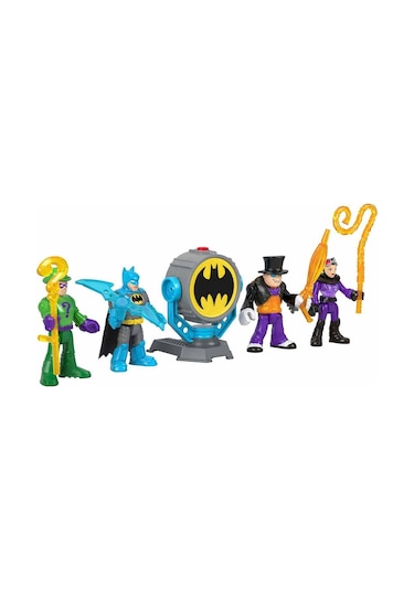 Imaginext® DC Super Friends Bat-Tech Bat-Signal Figür Seti HFD47