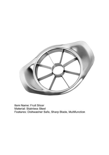 Paslanmaz Çelik Meyve Dilimleyici Keskin Bıçak Çok Fonksiyonlu 8 Dilim Meyve Sebze Kesici Bölücü Pitter Diğer