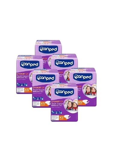 Canped Belbantlı Hasta Bezi XS 6 x 30'Lu