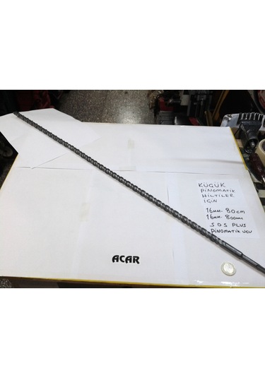 16x800 Sds Plus Yani 16 Mm Kalınlığında 80 Cm Boyunda Pinomatik K