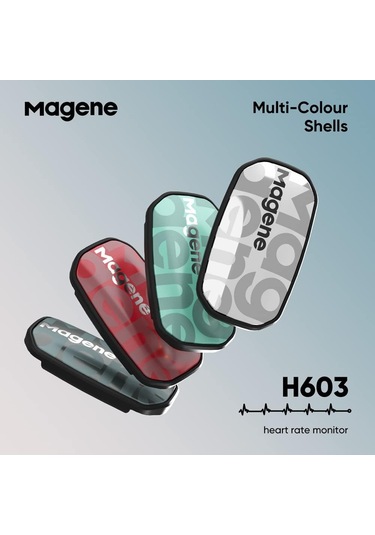 Magene H603 Göğüs Nabız Bandı Ant+ Ve Bluetooth - Mavi
