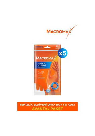 Standart Eldiven Orta Boy X5 Adet