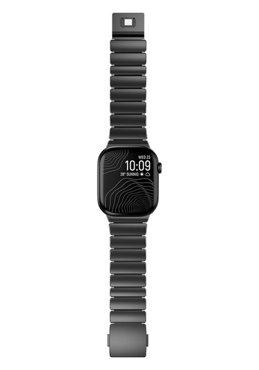 Watch 44mm Ardx Krd-152 Titanyum Silikon Kordon - Siyah-turuncu