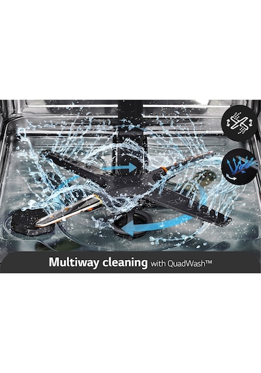 Lg DFC435FP 14 Kişilik 10 Programlı Bulaşık Makinesi