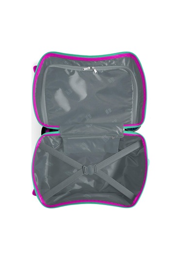 Coral High Kids Renkli Unicorn Desenli Otur-çek Çocuk Valizi 16355 Çok Renkli