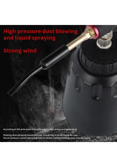 Tenfowee Araç İç Temizliği İçin Yüksek Basınçlı Köpük Püskürtücü - Metal Fırçalı Nozul Ve Geniş Kapasiteli