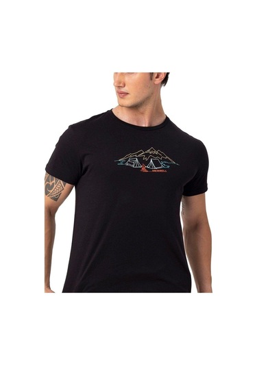 Merrell Tamp M Erkek T-shirt-siyah Siyah