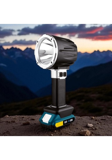 Panther Pt-4810 Usb Şarjlı Fener Renkli