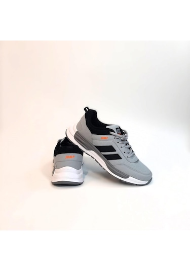 Jump 30601 Gri Memory Hafızalı Ortapedik Hafif Spor Ayakkabı Gri